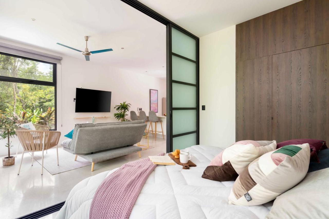 Stylish And Peaceful Jungle Studio At 525 Tulum Exterior photo
